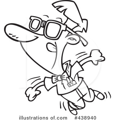 Royalty-Free (RF) Nerd Clipart Illustration by toonaday - Stock Sample #438940