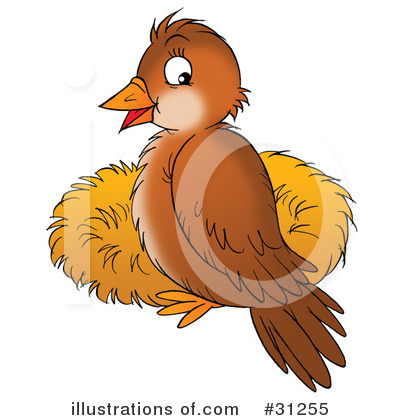 Royalty-Free (RF) Nest Clipart Illustration by Alex Bannykh - Stock Sample #31255