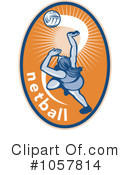Netball Clipart #1057814 by patrimonio