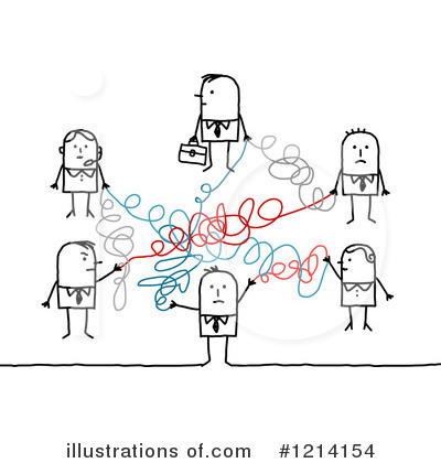 Royalty-Free (RF) Networking Clipart Illustration by NL shop - Stock Sample #1214154