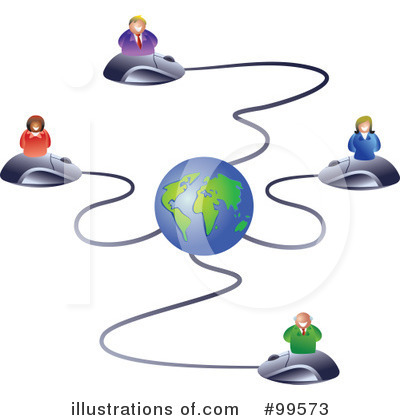 Royalty-Free (RF) Networking Clipart Illustration by Prawny - Stock Sample #99573