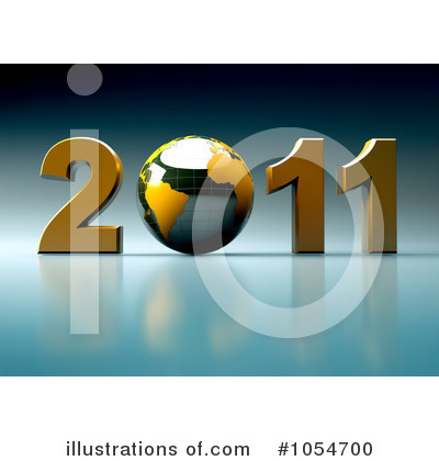 Royalty-Free (RF) New Year Clipart Illustration by chrisroll - Stock Sample #1054700
