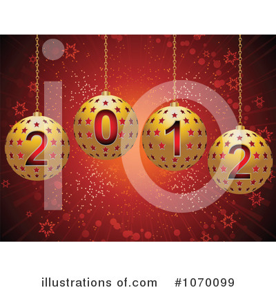 Royalty-Free (RF) New Year Clipart Illustration by elaineitalia - Stock Sample #1070099