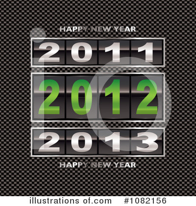 Royalty-Free (RF) New Year Clipart Illustration by michaeltravers - Stock Sample #1082156