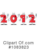 New Year Clipart #1083823 by Hit Toon