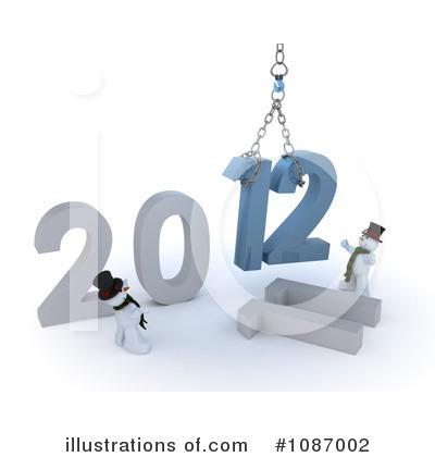 Royalty-Free (RF) New Year Clipart Illustration by KJ Pargeter - Stock Sample #1087002