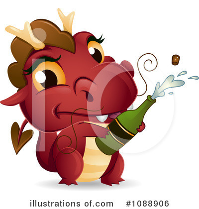 Royalty-Free (RF) New Year Clipart Illustration by BNP Design Studio - Stock Sample #1088906