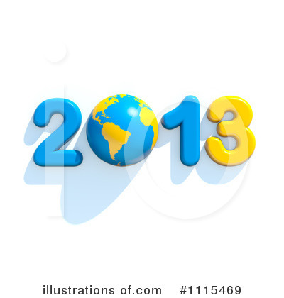 Royalty-Free (RF) New Year Clipart Illustration by chrisroll - Stock Sample #1115469
