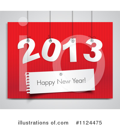 Royalty-Free (RF) New Year Clipart Illustration by Eugene - Stock Sample #1124475