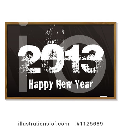 Royalty-Free (RF) New Year Clipart Illustration by michaeltravers - Stock Sample #1125689