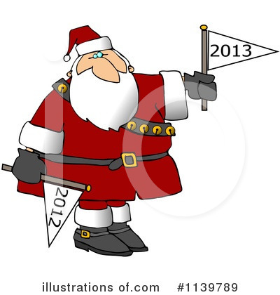 Royalty-Free (RF) New Year Clipart Illustration by djart - Stock Sample #1139789