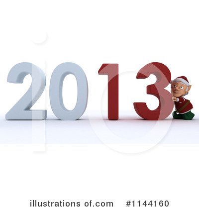 Christmas Elf Clipart #1144160 by KJ Pargeter