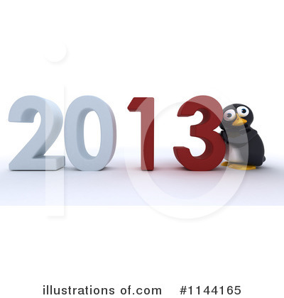 Penguin Clipart #1144165 by KJ Pargeter