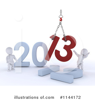 Royalty-Free (RF) New Year Clipart Illustration by KJ Pargeter - Stock Sample #1144172