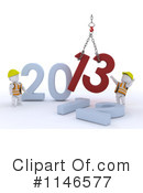 New Year Clipart #1146577 by KJ Pargeter