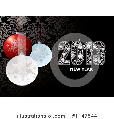 Royalty-Free (RF) New Year Clipart Illustration by michaeltravers - Stock Sample #1147544