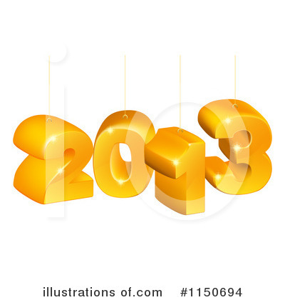 Royalty-Free (RF) New Year Clipart Illustration by AtStockIllustration - Stock Sample #1150694