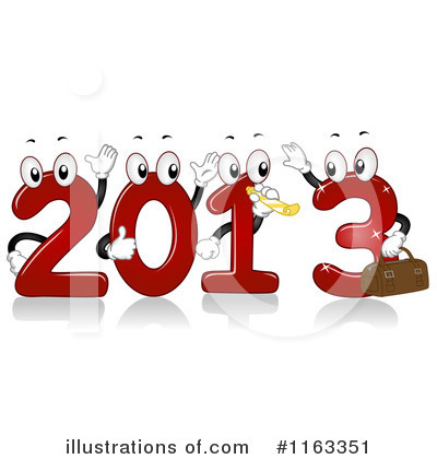 Royalty-Free (RF) New Year Clipart Illustration by BNP Design Studio - Stock Sample #1163351