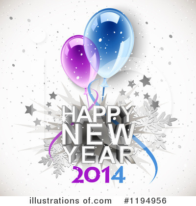 New Year Clipart #1194956 by Oligo