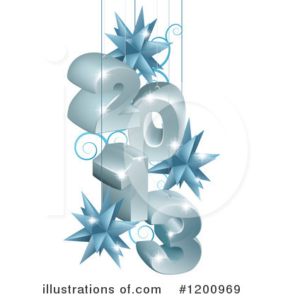 Royalty-Free (RF) New Year Clipart Illustration by AtStockIllustration - Stock Sample #1200969