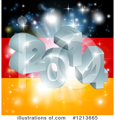 German Flag Clipart #1213665 by AtStockIllustration