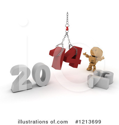 Royalty-Free (RF) New Year Clipart Illustration by KJ Pargeter - Stock Sample #1213699