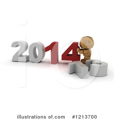 Royalty-Free (RF) New Year Clipart Illustration by KJ Pargeter - Stock Sample #1213700