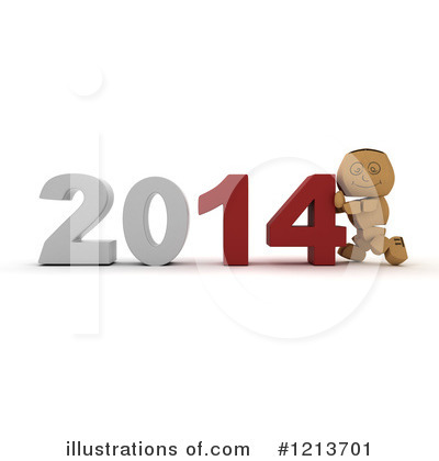 Royalty-Free (RF) New Year Clipart Illustration by KJ Pargeter - Stock Sample #1213701