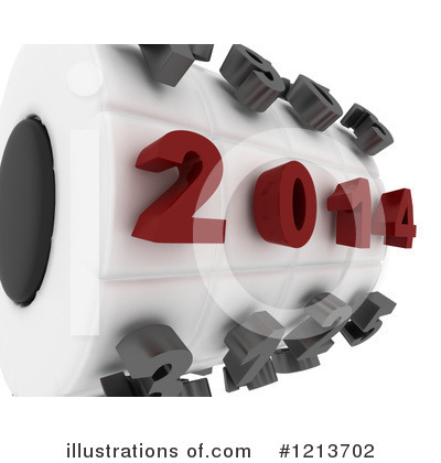 Royalty-Free (RF) New Year Clipart Illustration by KJ Pargeter - Stock Sample #1213702