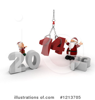 Royalty-Free (RF) New Year Clipart Illustration by KJ Pargeter - Stock Sample #1213705