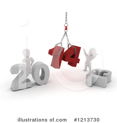 Royalty-Free (RF) New Year Clipart Illustration by KJ Pargeter - Stock Sample #1213730