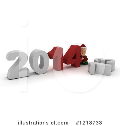 Royalty-Free (RF) New Year Clipart Illustration by KJ Pargeter - Stock Sample #1213733