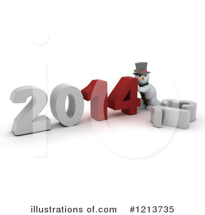 Royalty-Free (RF) New Year Clipart Illustration by KJ Pargeter - Stock Sample #1213735