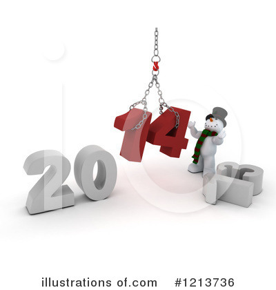 Royalty-Free (RF) New Year Clipart Illustration by KJ Pargeter - Stock Sample #1213736