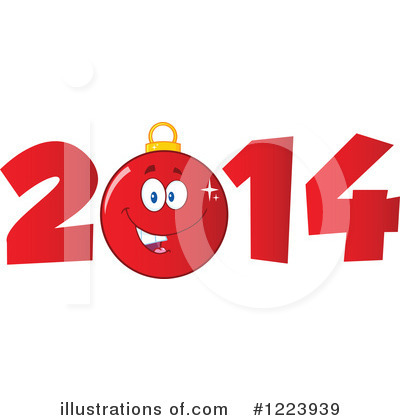 Royalty-Free (RF) New Year Clipart Illustration by Hit Toon - Stock Sample #1223939