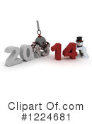 New Year Clipart #1224681 by KJ Pargeter
