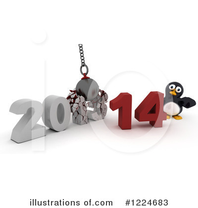 Royalty-Free (RF) New Year Clipart Illustration by KJ Pargeter - Stock Sample #1224683