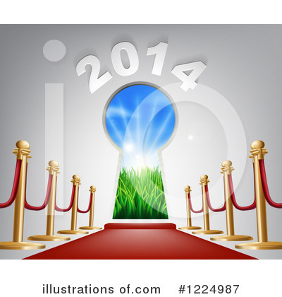 Royalty-Free (RF) New Year Clipart Illustration by AtStockIllustration - Stock Sample #1224987