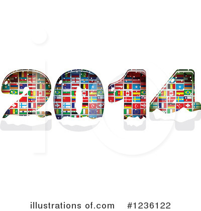 Royalty-Free (RF) New Year Clipart Illustration by Andrei Marincas - Stock Sample #1236122