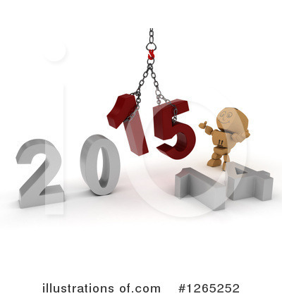 Royalty-Free (RF) New Year Clipart Illustration by KJ Pargeter - Stock Sample #1265252