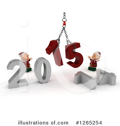 Christmas Elf Clipart #1265254 by KJ Pargeter
