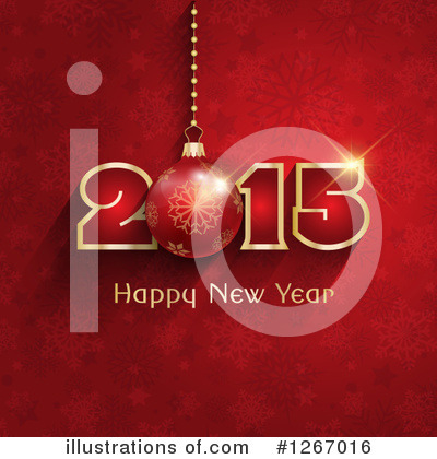 Royalty-Free (RF) New Year Clipart Illustration by KJ Pargeter - Stock Sample #1267016