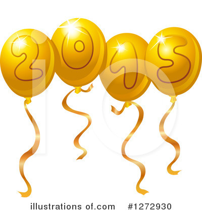 Balloons Clipart #1272930 by yayayoyo