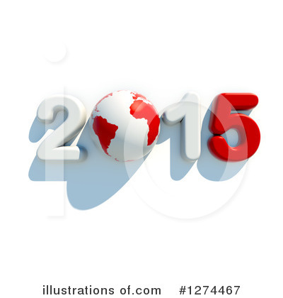 Royalty-Free (RF) New Year Clipart Illustration by chrisroll - Stock Sample #1274467