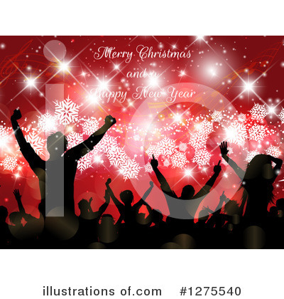Happy New Year Clipart #1275540 by KJ Pargeter