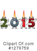 New Year Clipart #1279759 by Vector Tradition SM