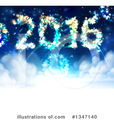 Royalty-Free (RF) New Year Clipart Illustration by AtStockIllustration - Stock Sample #1347140