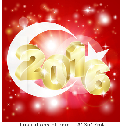 Royalty-Free (RF) New Year Clipart Illustration by AtStockIllustration - Stock Sample #1351754