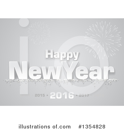 Royalty-Free (RF) New Year Clipart Illustration by dero - Stock Sample #1354828