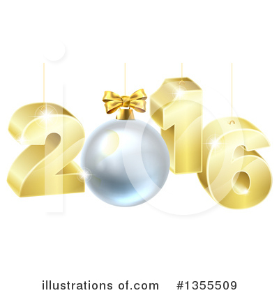 New Year Clipart #1355509 by AtStockIllustration